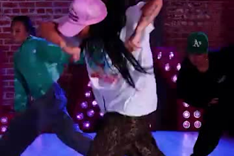 create viral tik tok hip hop dance video shuffle dance afro beat group dance
