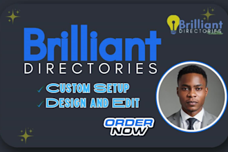 build brilliant directory website design using listingpro geodirectory hivepress