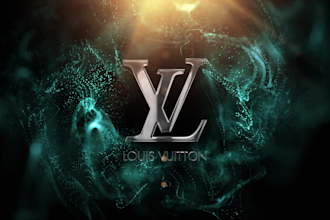 create eye catching 3d luxury logo animation, reveal intro