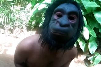 say happy birthday message by monkey boy