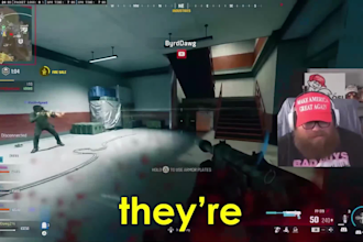do funny gaming video editing for youtube and twitch