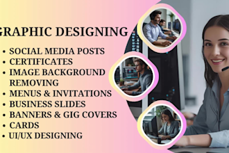 provide cheap creative graphic designing services