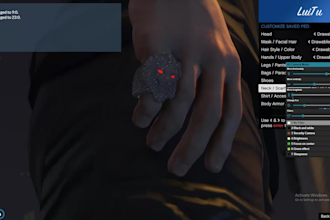 create you a fivem custom ring for gta rp