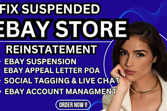 reinstate permanent ebay suspension invoice ebay restriction with appeal letter