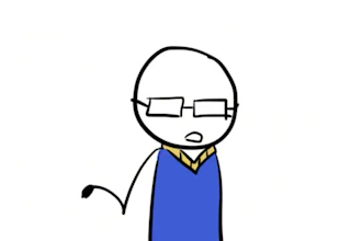 make you a simple stick man animation video for you