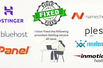 fix domain, cpanel, SSL, mail issues for godaddy, hostgator,bluehost,namecheap