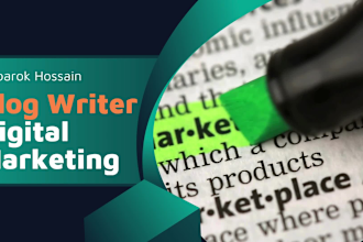 write blog posts or articles on digital marketing topics