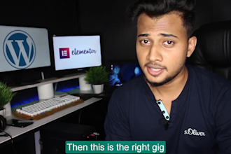 clone or do wordpress website design using elementor pro