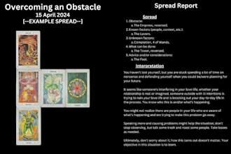 read your tarot and send you a written report