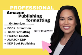 promote your book on amazon and book typesetting and kdp ebook formatting