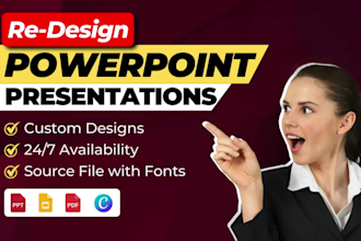 redesign your powerpoint presentation