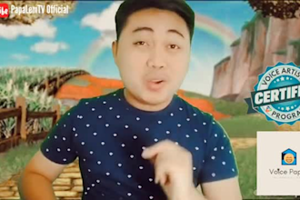 record a song for your children show with voice impression