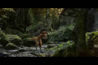 3d animation video, 3d cartoon character, music video