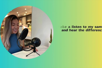record professional mandarin voiceover in taiwanese accent