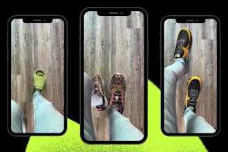 do a shoe try on lens for snapchat