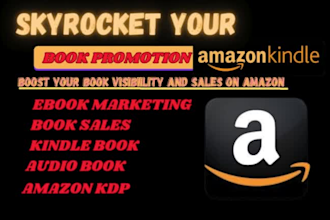 expert amazon audiobook promotion, ebook marketing to skyrocket book sales