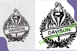 redraw or vector trace your drawing for cnc and laser cutting