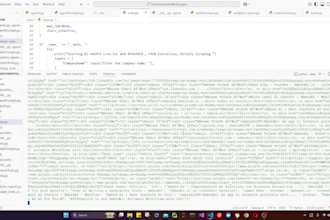 do ai scraping, ai agents, website builder, data science