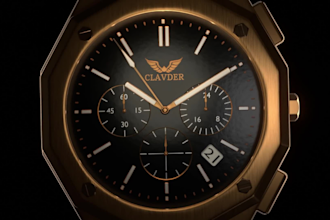 3d watch animation 3d watch design 3d watch modeling, cad design for manufacture