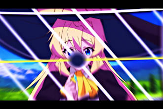 make a custom amv edit for you