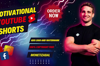 create motivational youtube shorts and instagram reels
