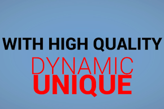 create eye catching  kinetic typography video in 24hrs