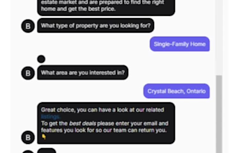 create ai chatbot for websites or businesses to automate sales and service