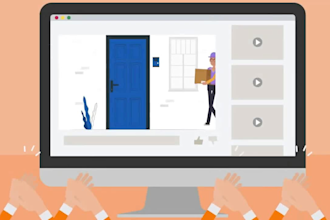 create animated 2d marketing video for business and sales