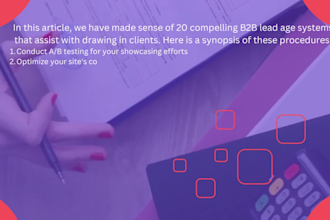do professional b2b lead generation have  extensive knowledge of ms office