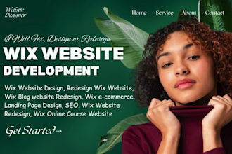 wix website redesign wix website design and redesign wix website wix redesign