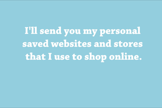 share with you my list of the best online shopping sites