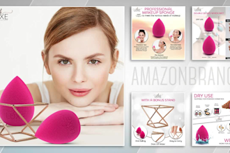 design amazon product listing images lifestyle infographics