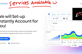 set up instantly ai for cold email outreach