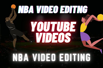 edit nba videos for youtube channel