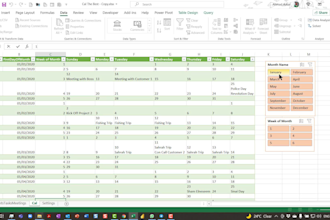 dynamic calendar shape and form from your events,tasks,appointments