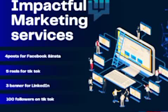 set facebook page and  create social media accounts