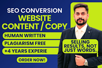 be your best seo website copywriter for website copy or website content