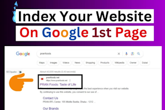 index your new website on google by creating XML sitemap