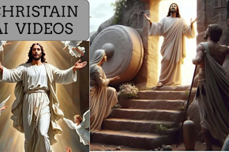 do best 3d bible story ai bible storytelling ai animation for your social media
