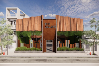 professional 3d modern luxury restaurant design