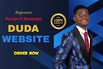 design duda ecommerce, duda business, redesign duda website, build duda website