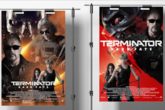design a movie poster for you
