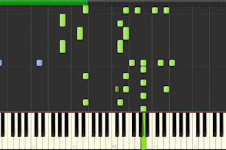 make piano tutorial videos for any song or music