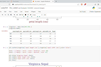 do machine learning , data analysis in python, numpy, pandas