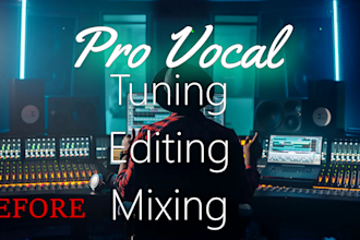 edit, tune and mix your vocals to perfection