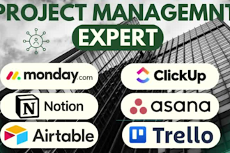 manage your projects efficiently using monday com, clickup, notion, asana