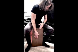 record cajon tracks for your song or cover