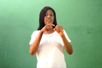 interpret american sign language asl videos into english