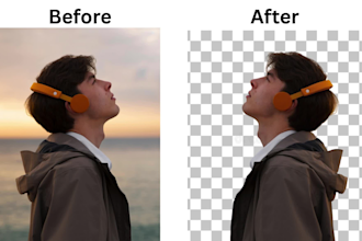 professionally remove image backgrounds and cut out photos