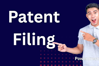 do patent search, patent drafting and patent filing